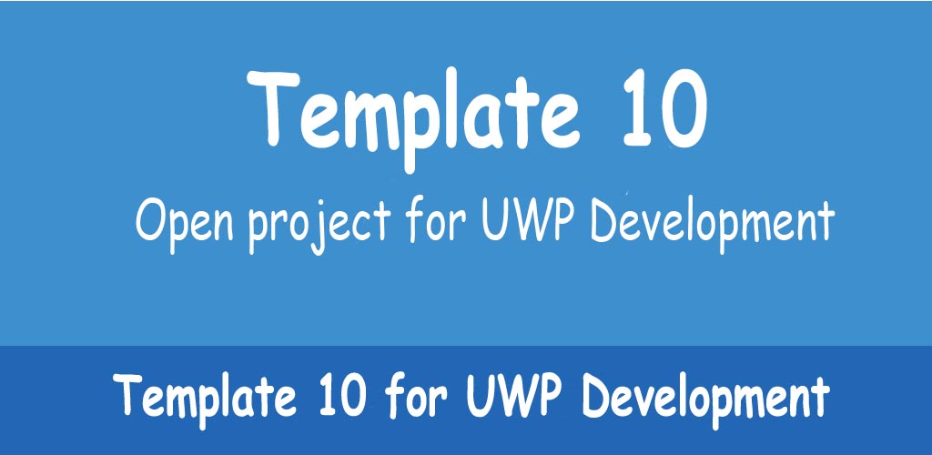 Template 10 for UWP