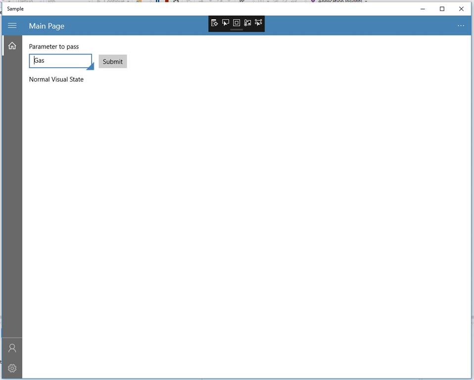 Template 10 Demo application Uwp