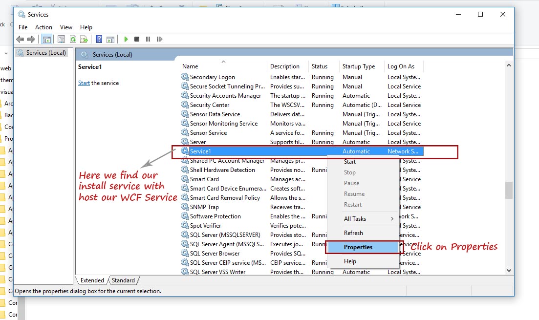 Windows Services 
