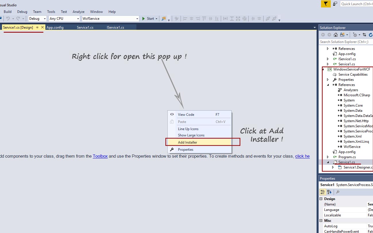 Add Installer